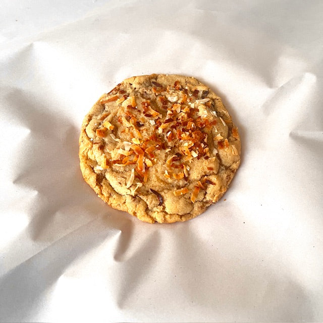 Gourmet White Chocolate Toasted Coconut Cookies
